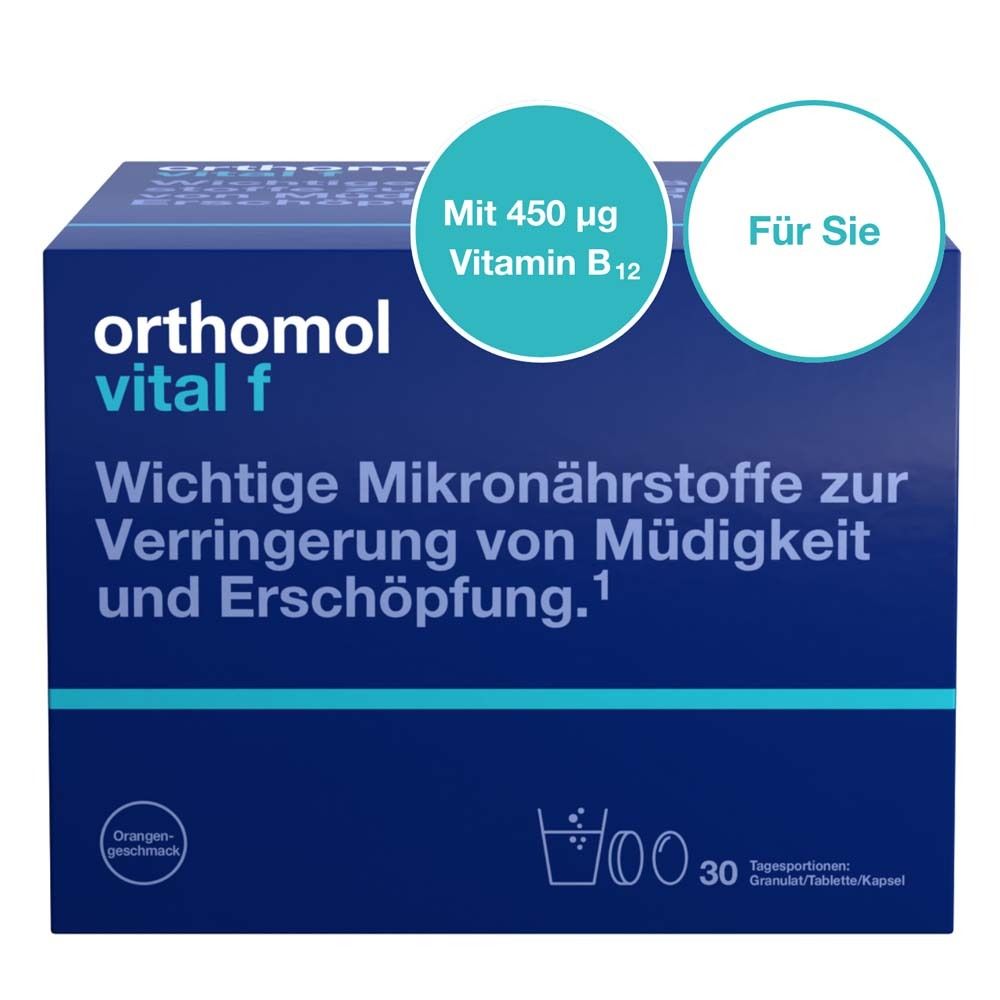 Orthomol Kombi Vital F 2x30 St Tagesportionen