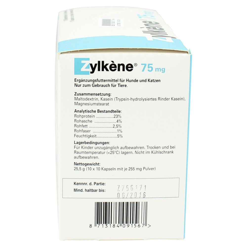 Zylkène® 75 mg für Hunde und Katzen