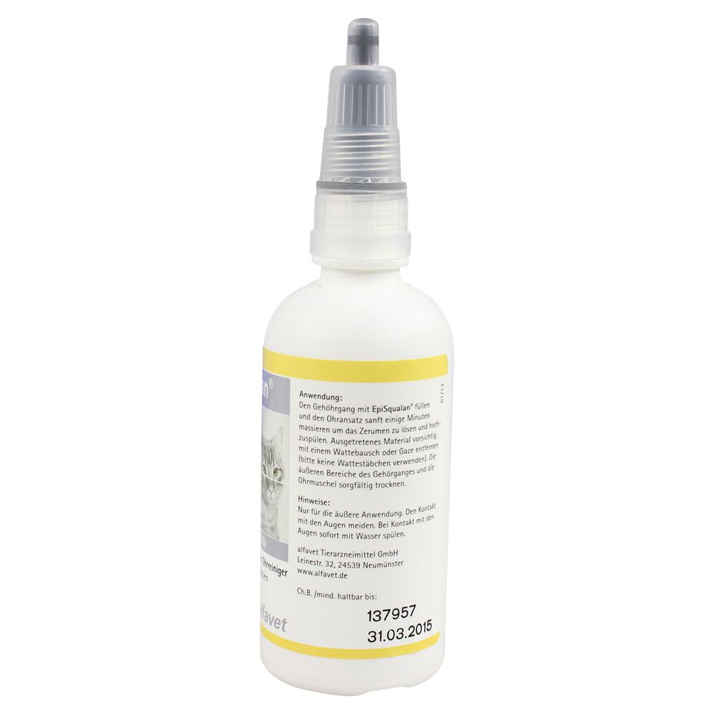 EpiSqualan® Ohrreiniger für Hunde und Katzen