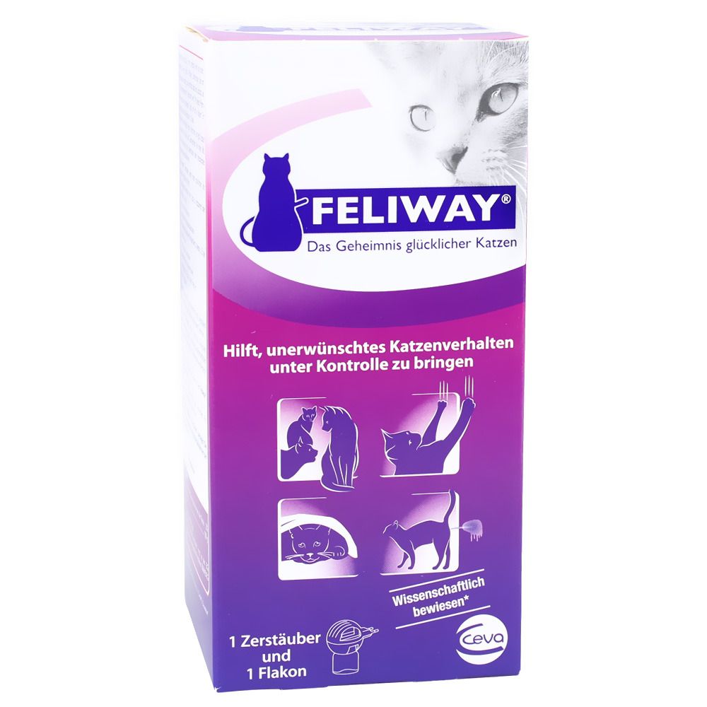 Feliway® Set komplett (Zerstäuber und Flakon)