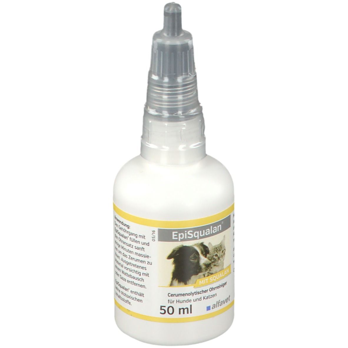 EpiSqualan® Ohrreiniger für Hunde und Katzen