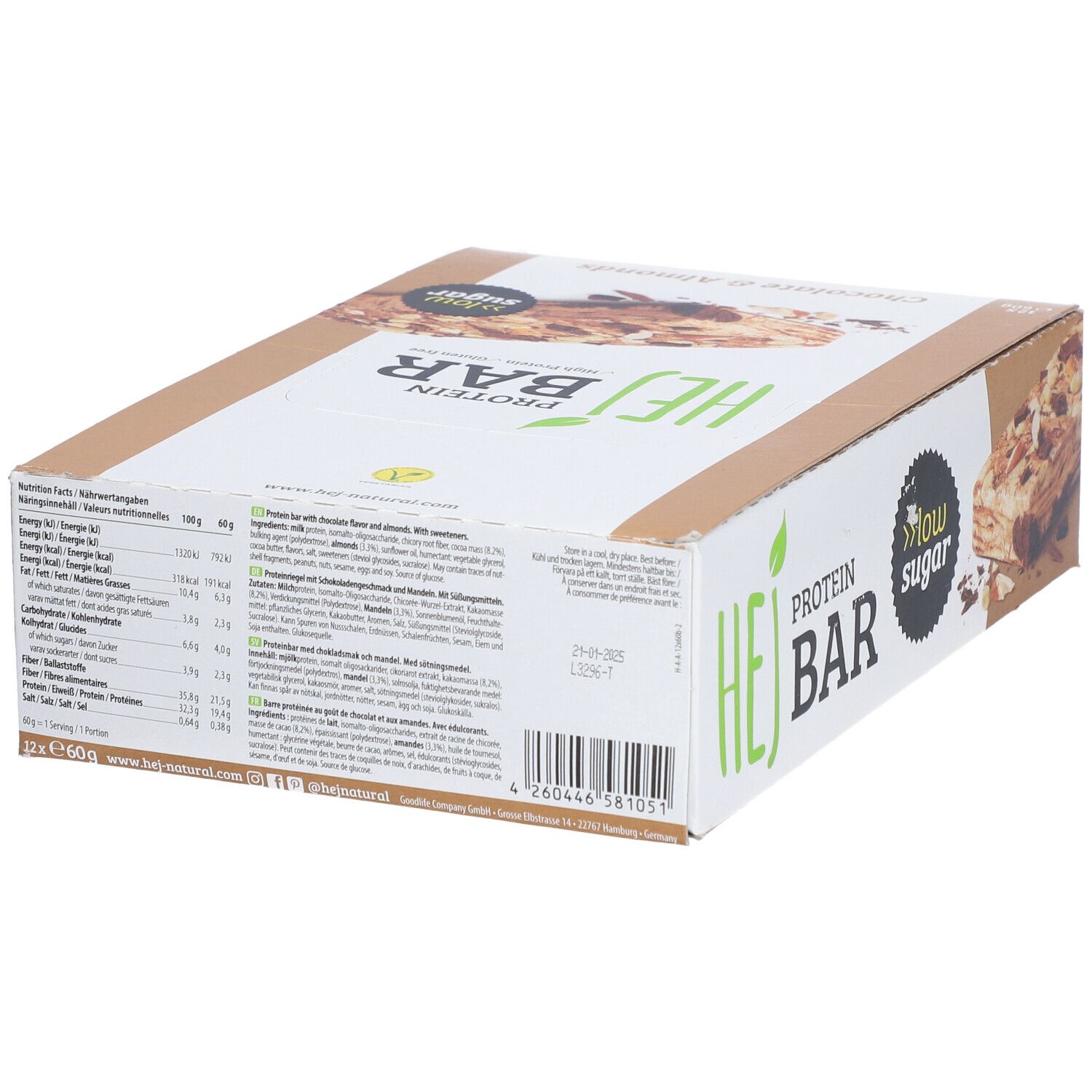 Hejbar Chocolate & Almonds