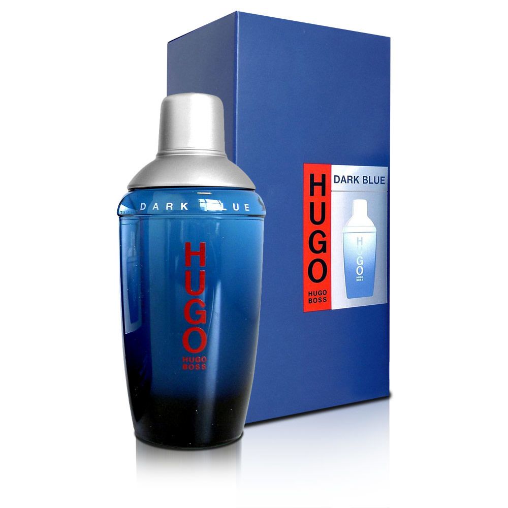 Hugo купить в москве. Hugo Dark Blue 75ml. Hugo Boss Dark Blue 75ml. Духи Хуго босс дарк Блю. Hugo Boss Dark Blue туалетная вода 75мл.