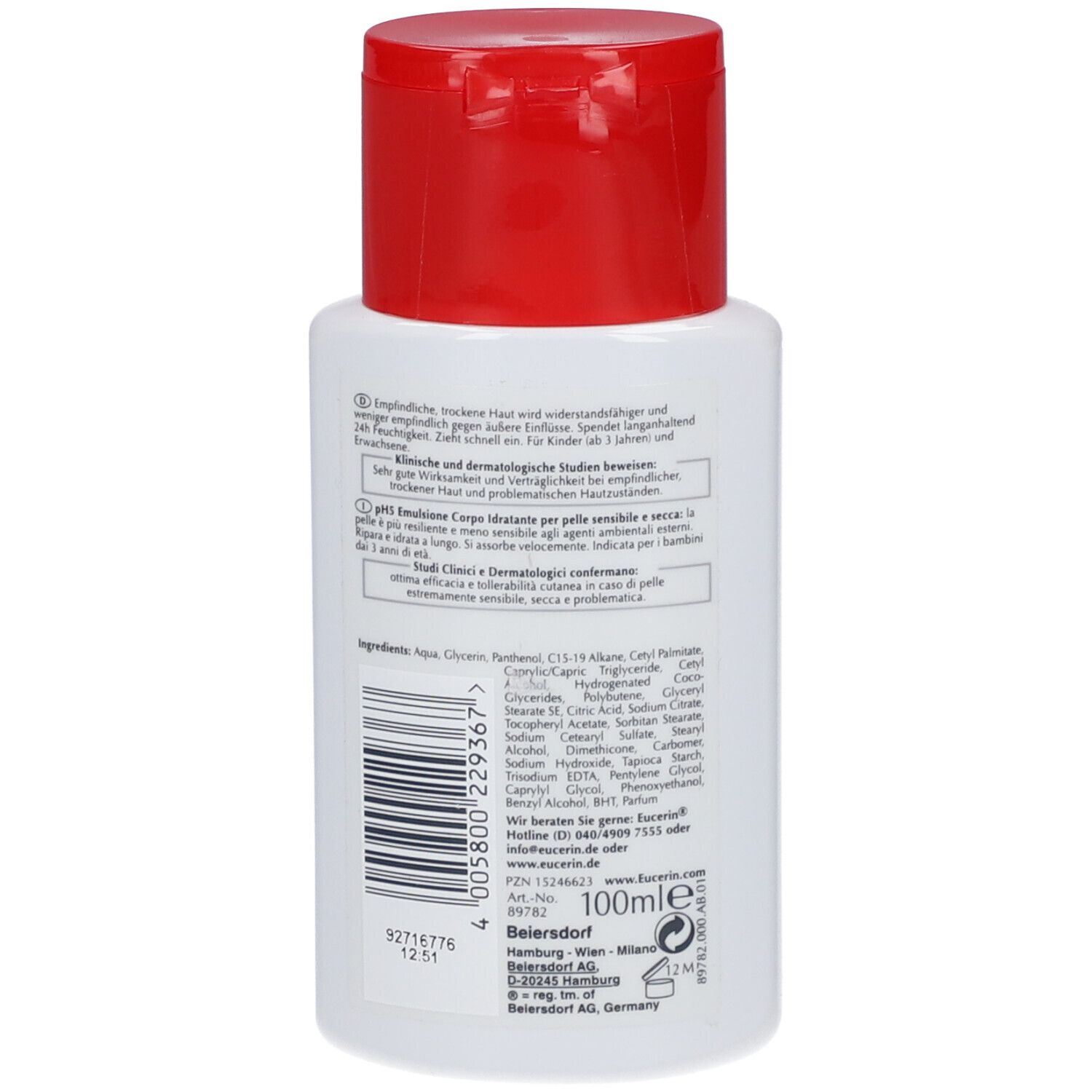B. Eucerin pH5 Lotion 100ml