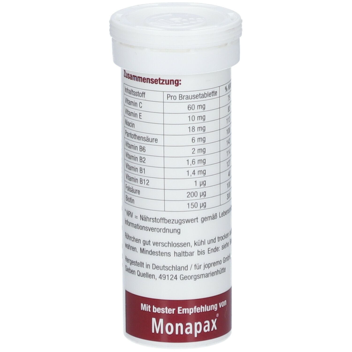 B. Monapax Brausetabletten Multivitamin 10 ST.