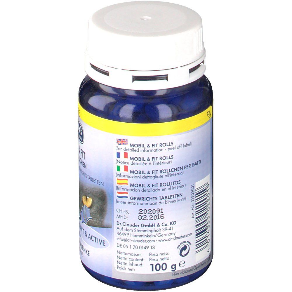 Dr. Clauder's® Best Choice Cat Mobil & Fit Röllchen