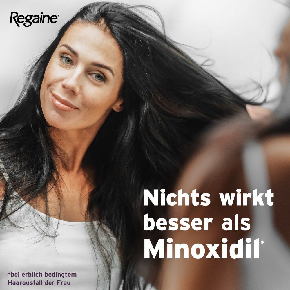 Regaine® Frauen Lösung mit 2% Minoxidil 6 Monats-Vorrat - Jetzt 10% mit dem Code regaine2024 sparen¹