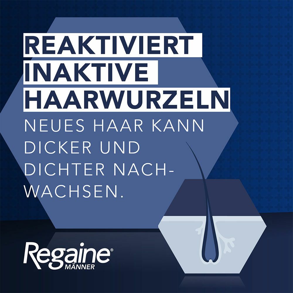 Regaine® Männer Schaum 6 Monats-Vorrat - Jetzt 10% mit dem Code regaine2024 sparen¹