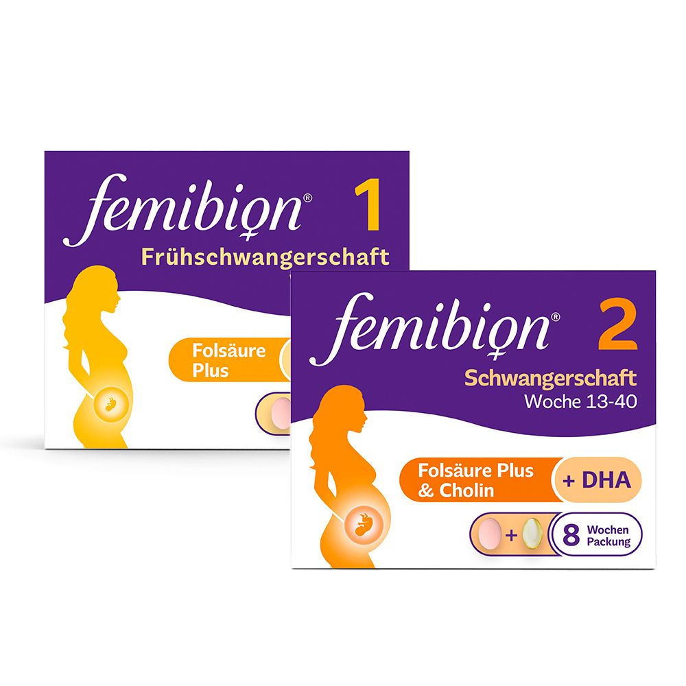 Femibion® Frühschwangerschaft, Schwangerschaft - Jetzt 10% sparen mit Code 'Fem10'