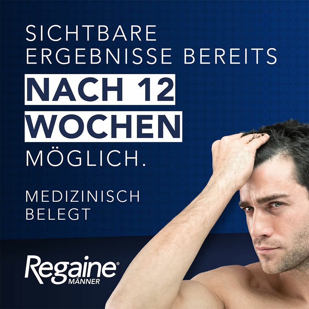 Regaine® Männer Lösung mit 5% Minoxidil 6 Monats-Vorrat - Jetzt 10% mit dem Code regaine2024 sparen*