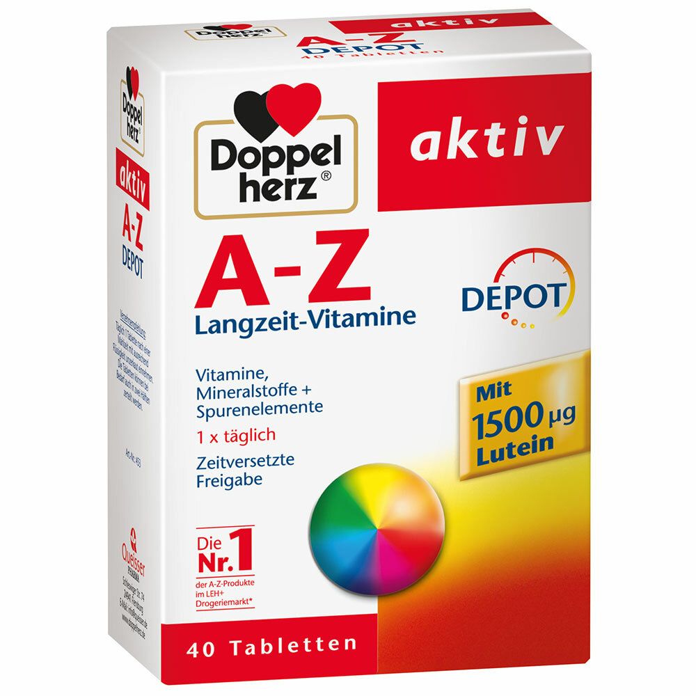 Beigabe Doppelherz® aktiv A-Z Depot Tabletten