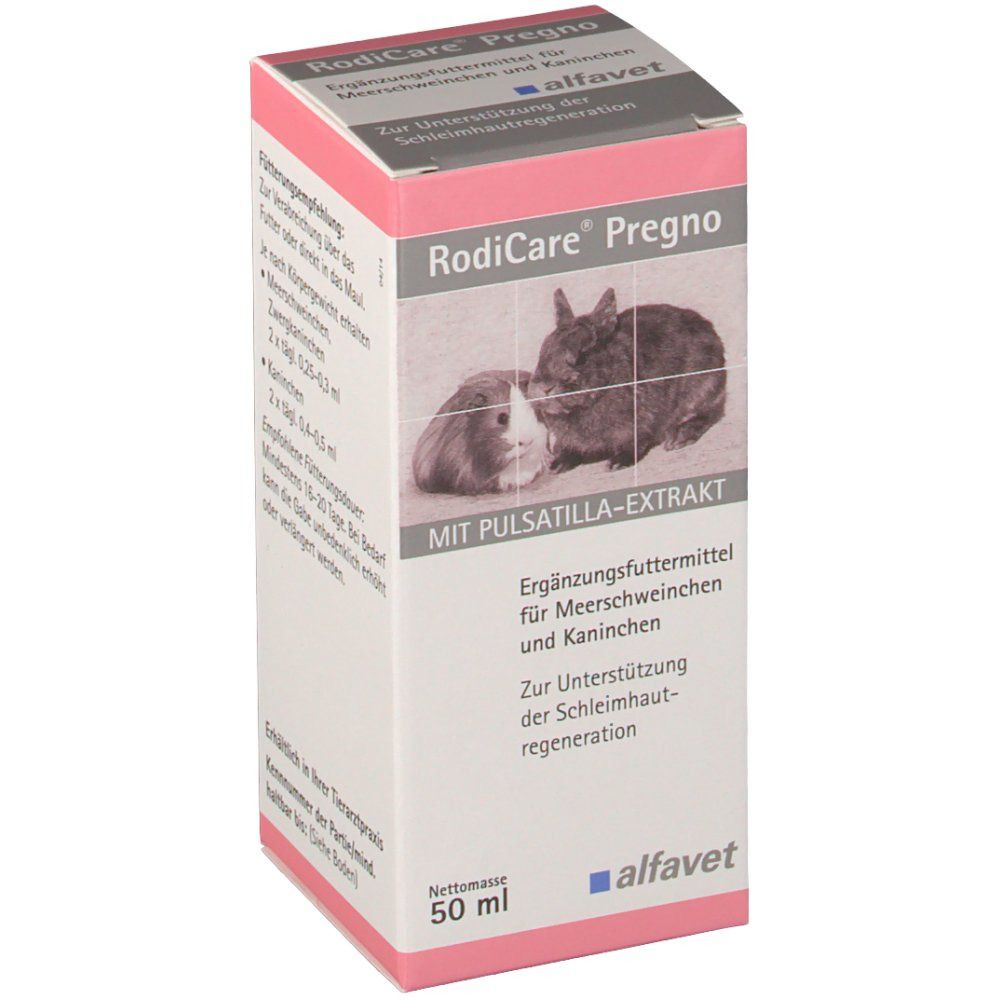 RodiCare® pregno für Meerschweinchen und Kaninchen