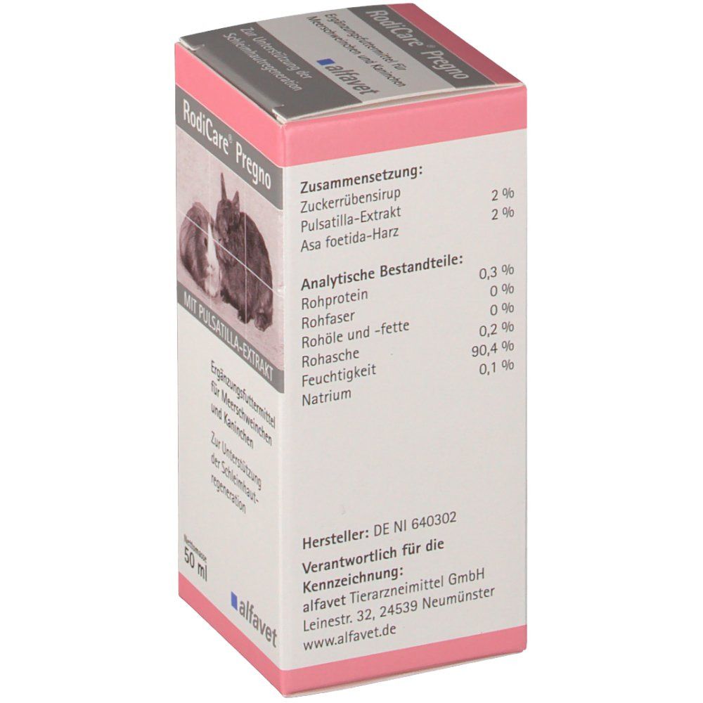 RodiCare® pregno für Meerschweinchen und Kaninchen