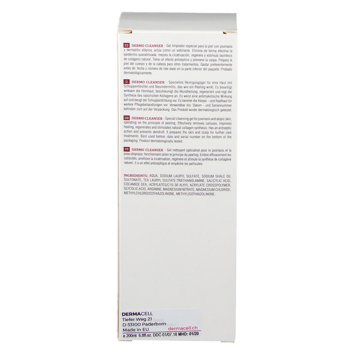 DERMACELL Psoriasis Dermo Cleanser