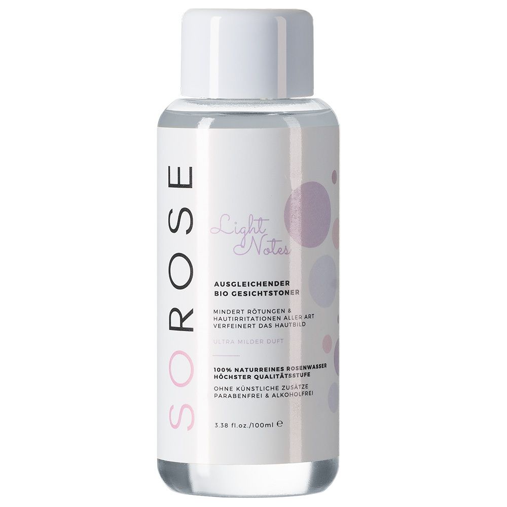SO! ROSE light notes Gesichtstoner