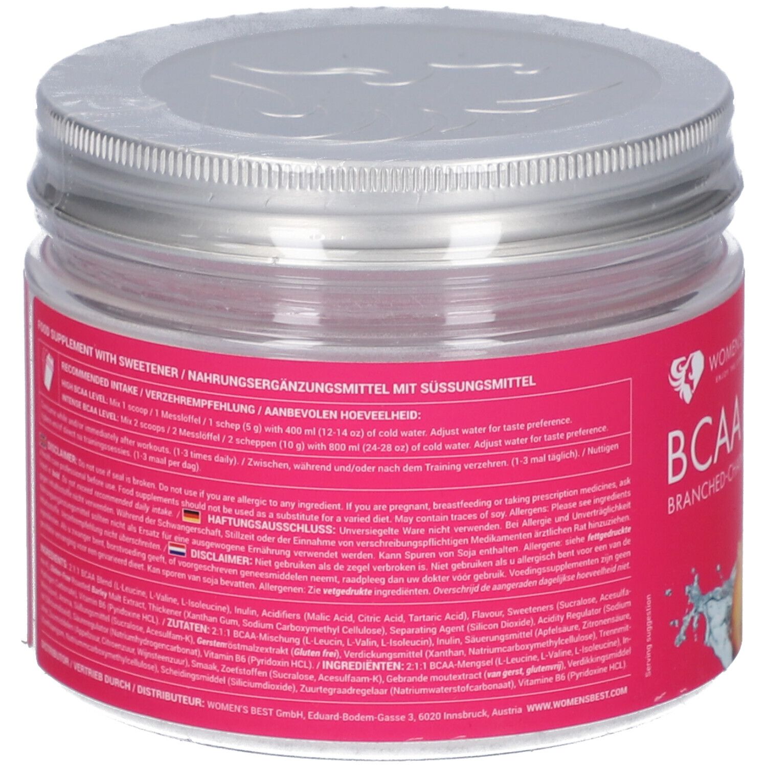Women`s Best™ BCAA AMINO Drink Ice Tea Peach 200 g shopapotheke.ch