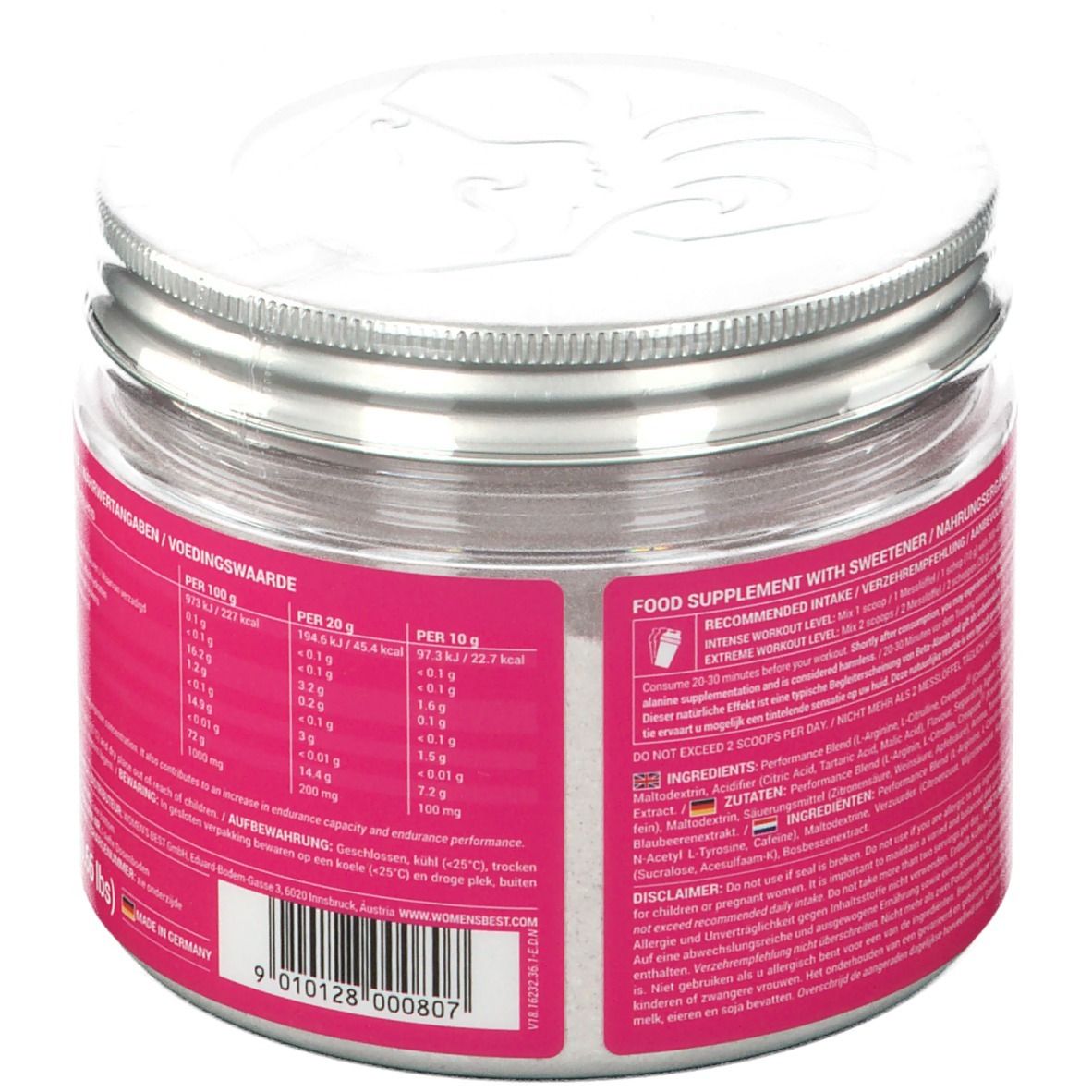 WOMENS BEST - Pre Workout Booster Crazy Fruits