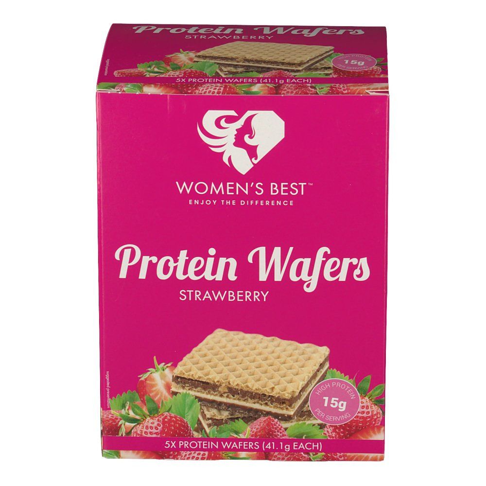 WOMEN'S BEST - Protein Waffeln - Erdbeere