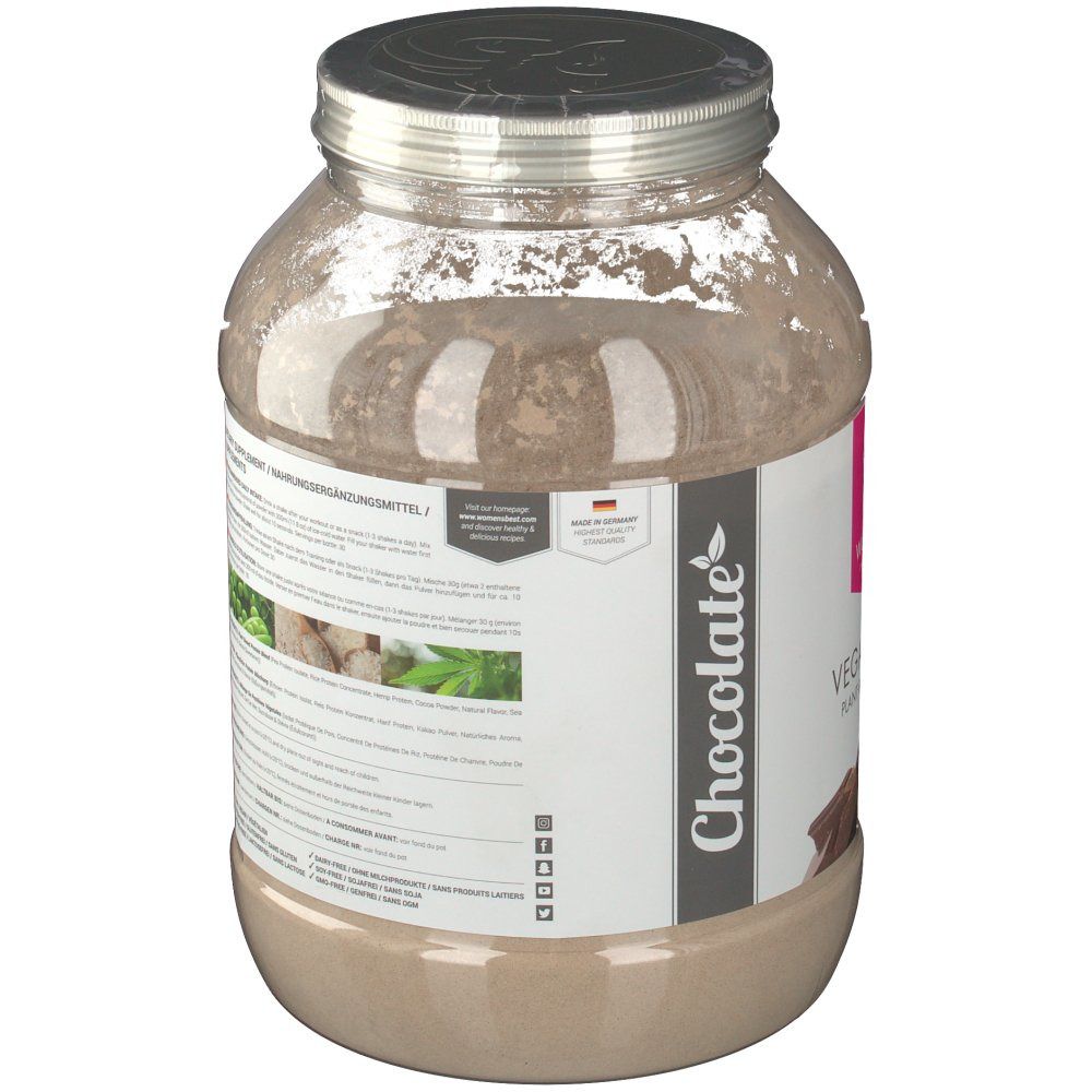 WOMENS BEST Vegan Protein Schokolade