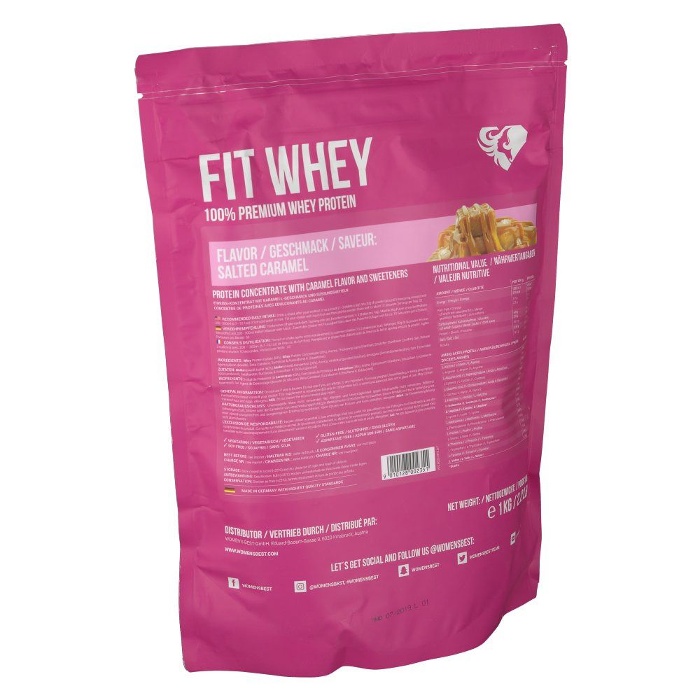 WOMEN'S BEST - Fit Whey - Salted Caramel