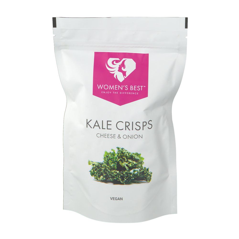 WOMEN'S BEST - Grünkohl Chips - Käse/Zwiebeln