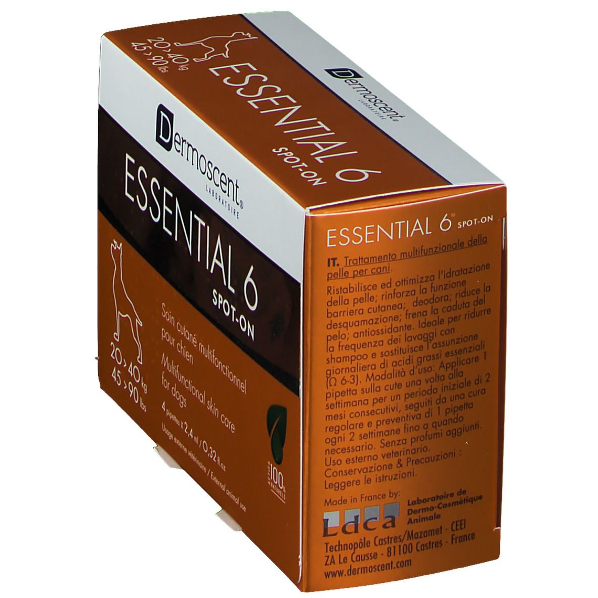 Essential 6® spot-on Hund 20-40kg