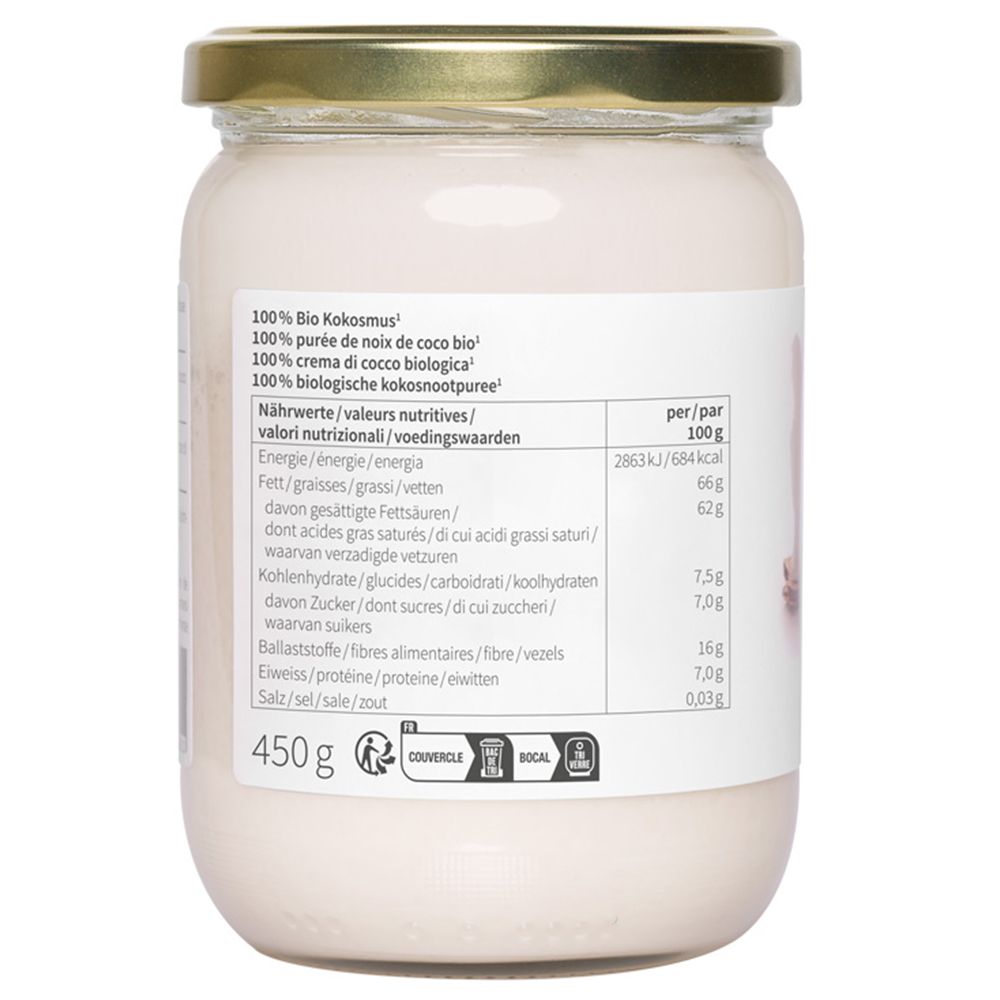 nu3 Kokosmus 450 g Paste