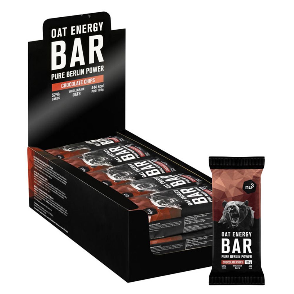 nu3 Oat Energy Bar Chocolate Chips - Energieriegel