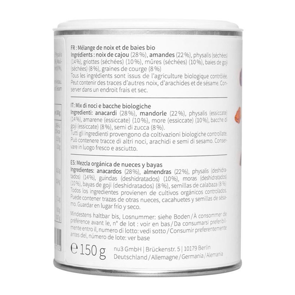 nu3 Bio Superfood Trail Mix