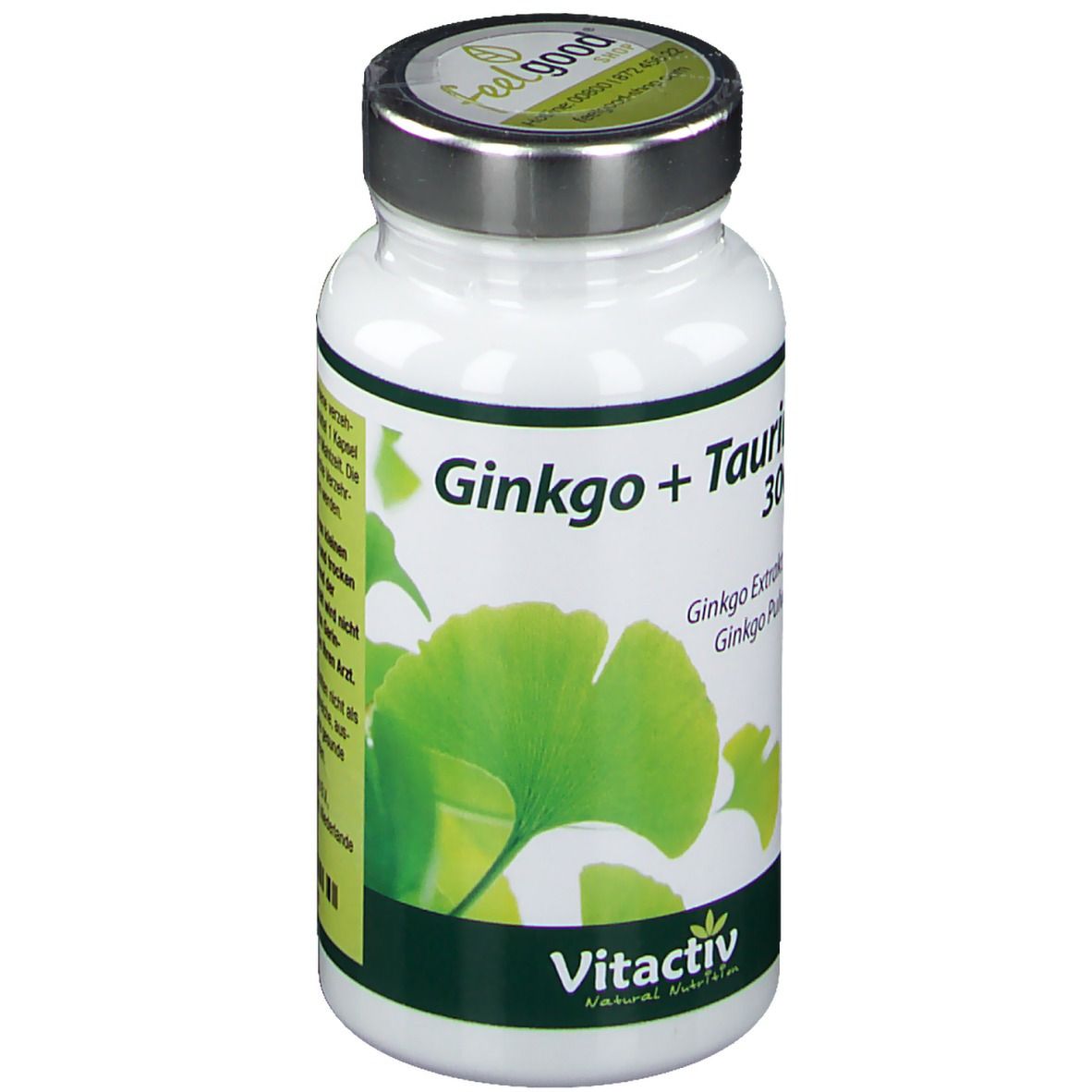 Vitactiv Natural Nutrition Ginkgo + Taurin 300