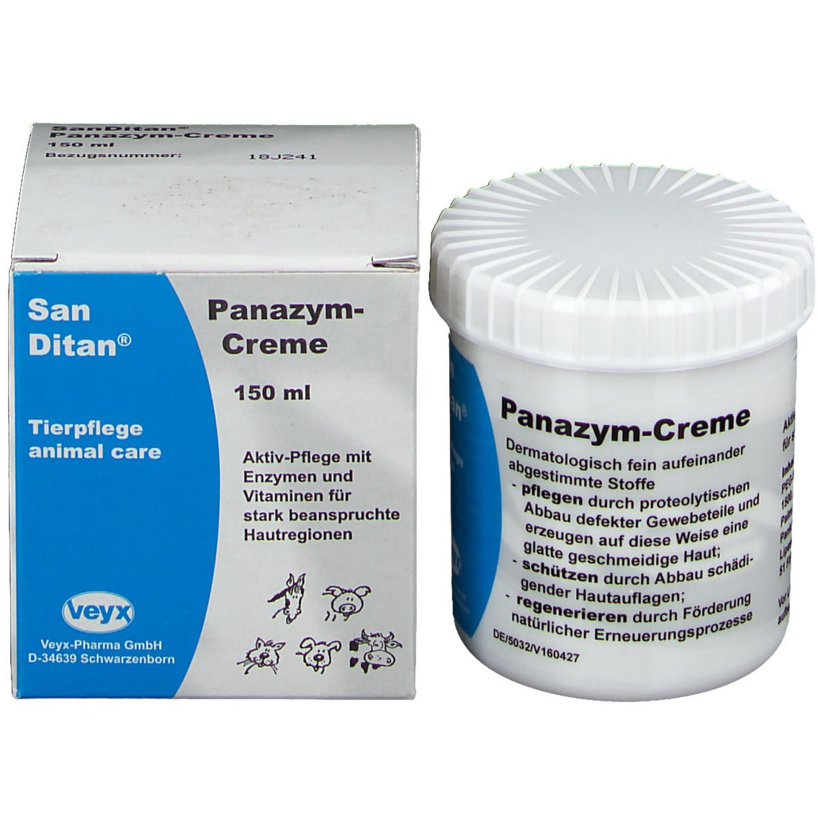 San Ditan® Panazym-Creme für Tiere
