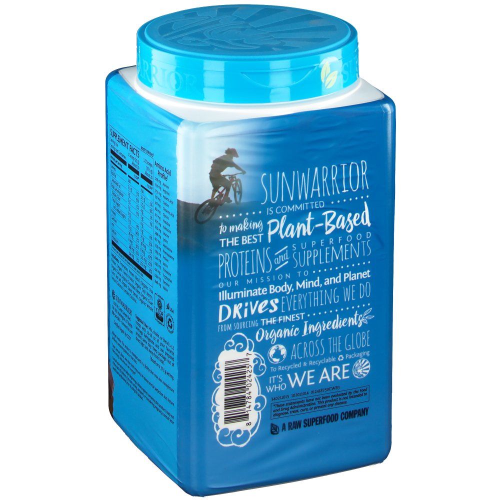 SUNWARRIOR® Protein Warrior Blend chocolate 750 g shopapotheke.at