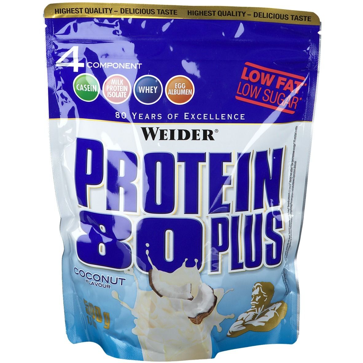 Weider Protein 80 Plus, Kokosnuss, Pulver