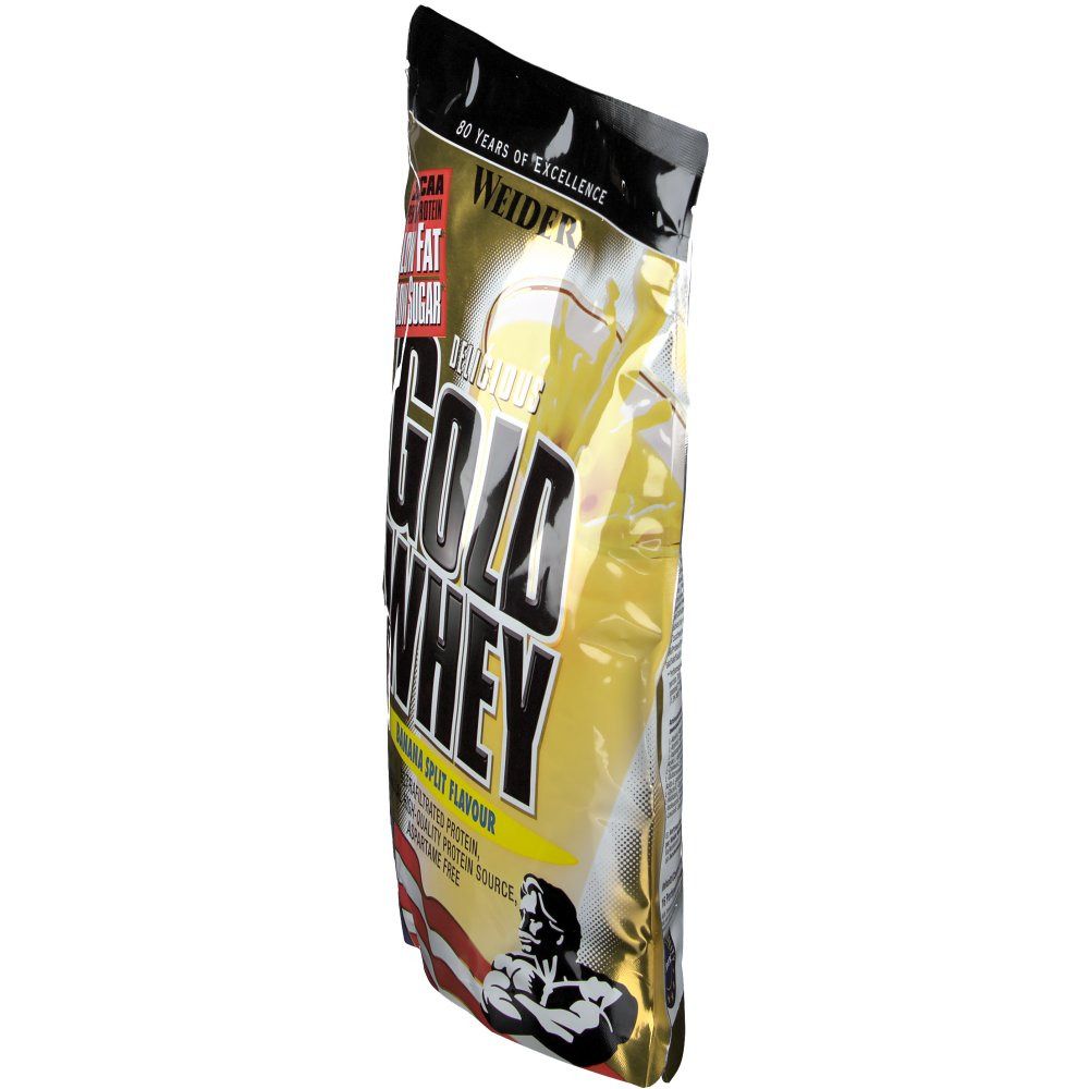 Weider Gold Whey, Bananensplit, Pulver
