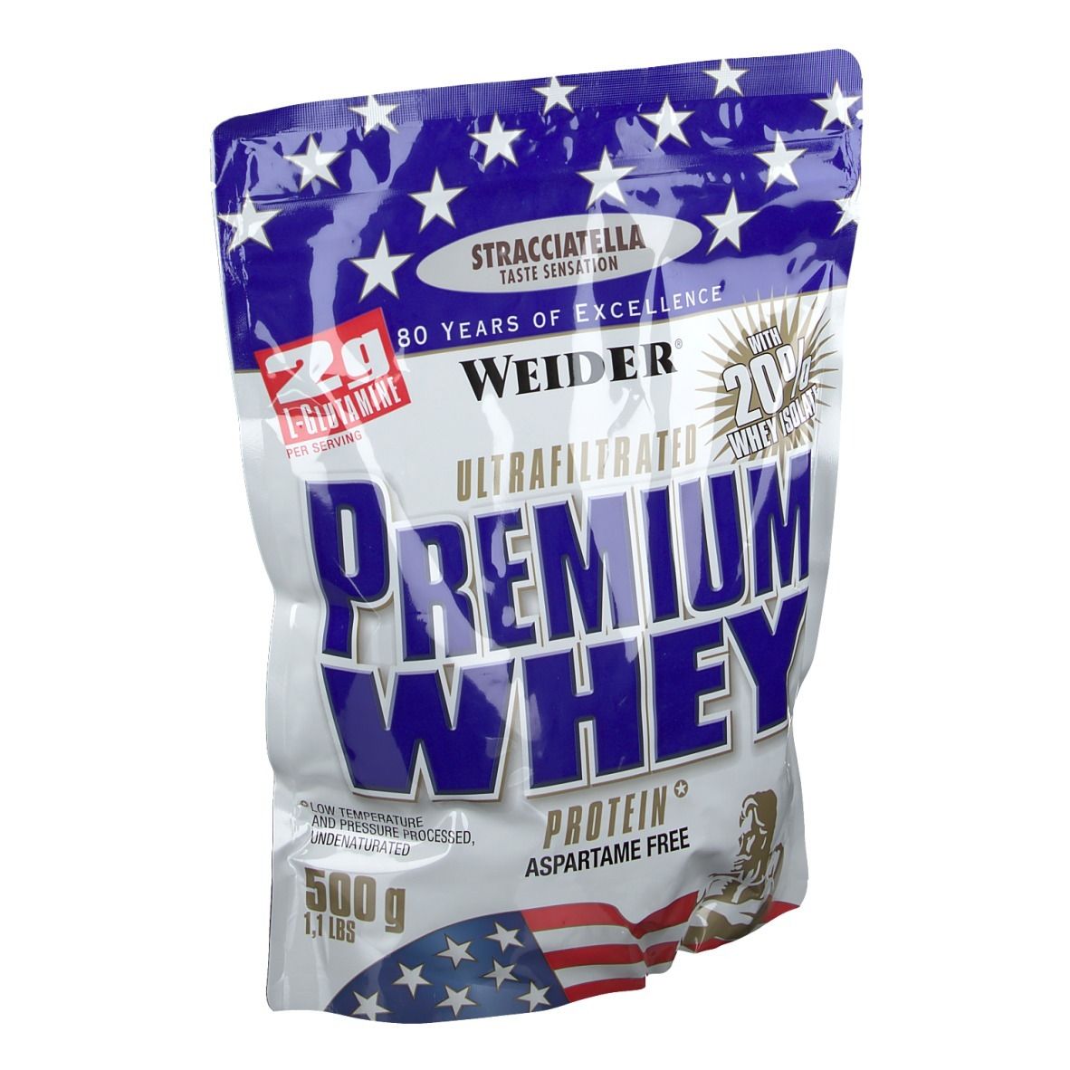 Weider Premium Whey, Stracciatella, Pulver