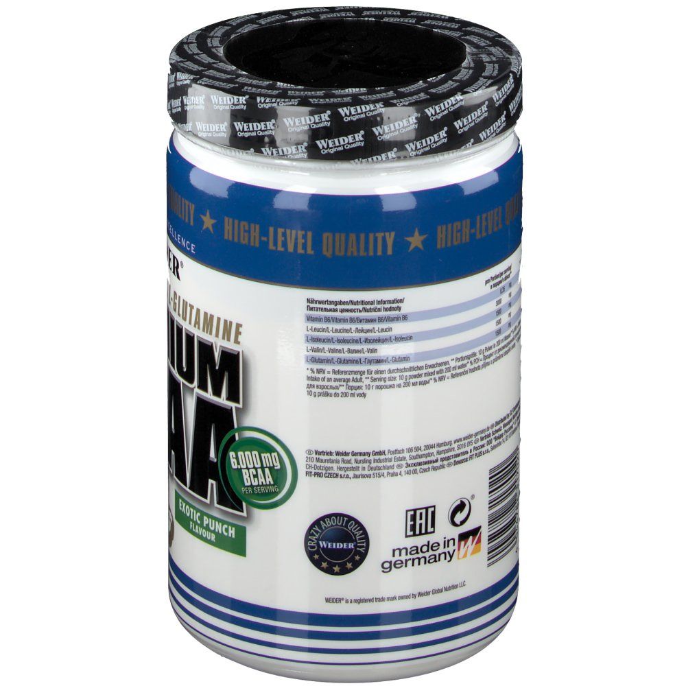 Weider Premium BCAA, Exotic Punch, Pulver