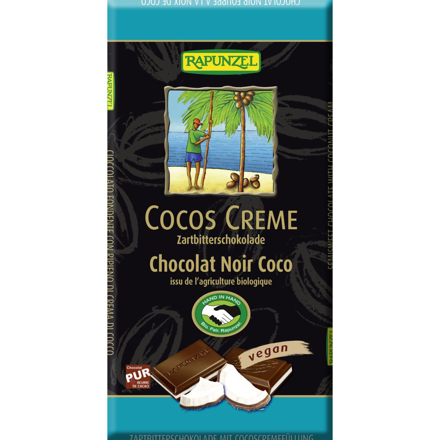 Rapunzel Chocolat Noir Coco