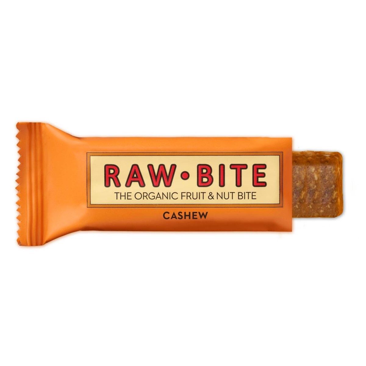 Rawbite Bio Riegel, Cashew 12x50 g Riegel