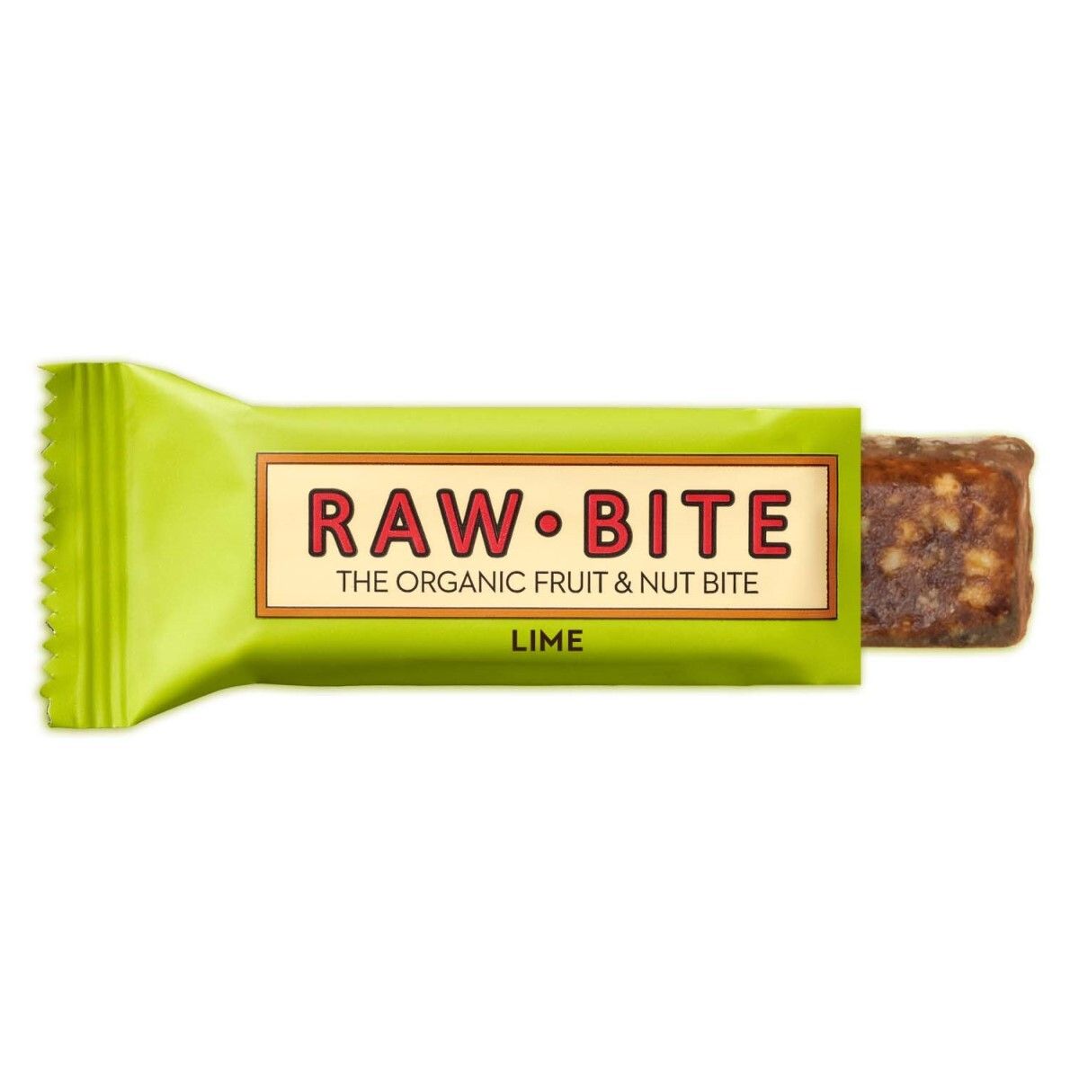 Rawbite Bio Riegel, Spicy Lime 12x50 g Riegel