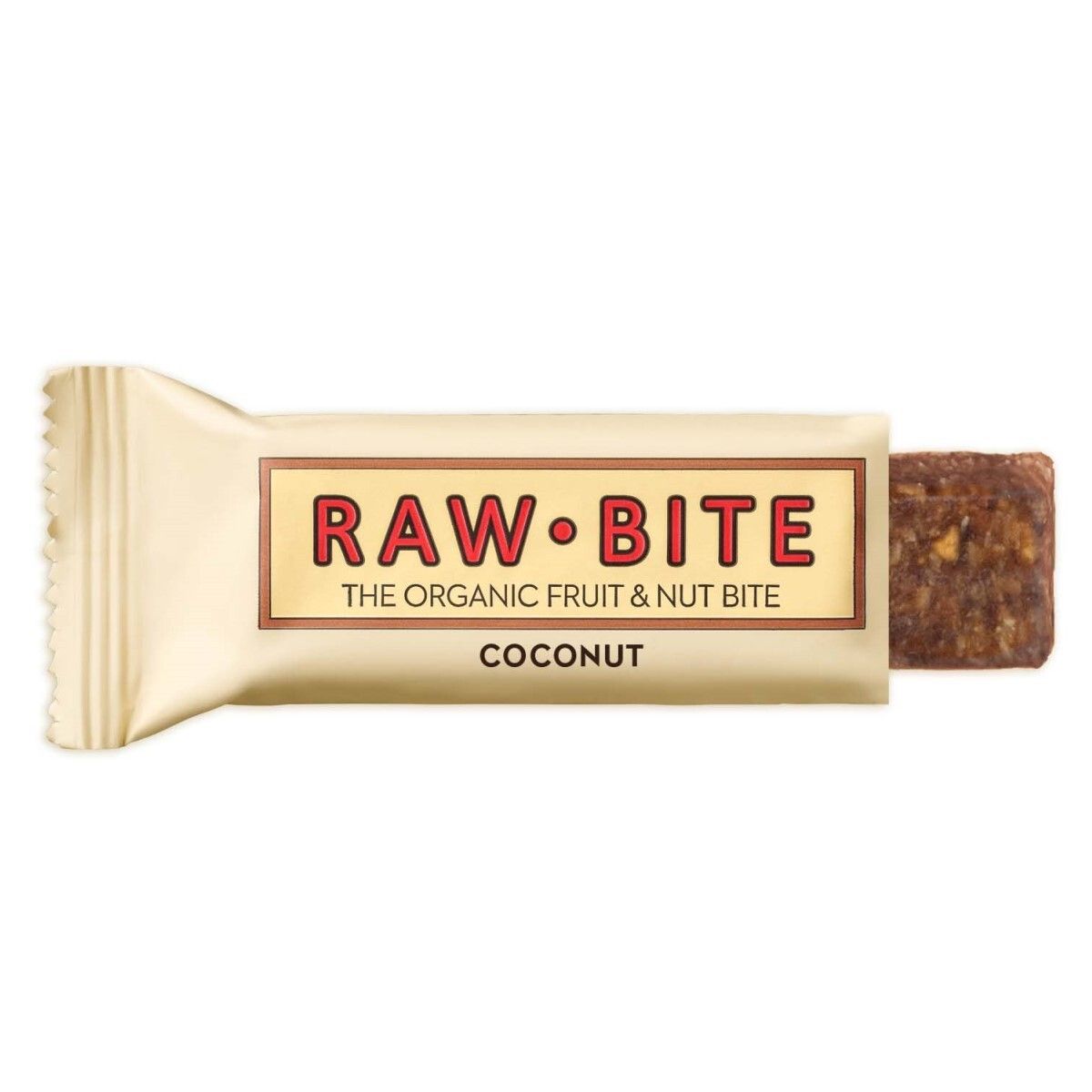 Rawbite Bio Riegel, Kokosnuss 12x50 g Riegel