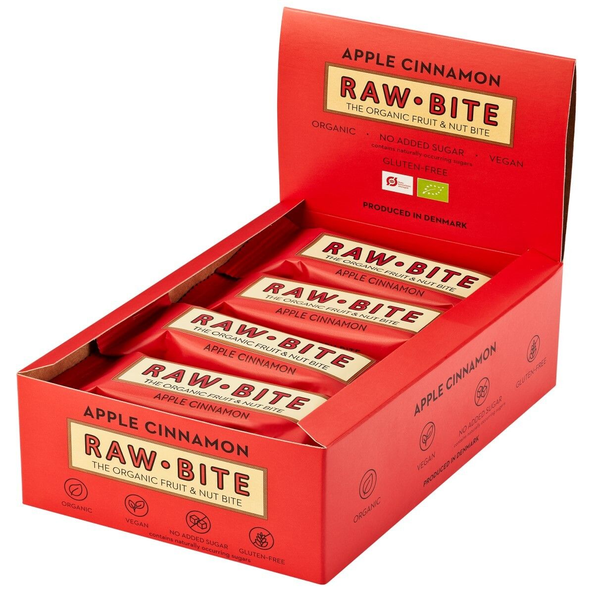 RAW Bite Bio Barres Pomme cannelle