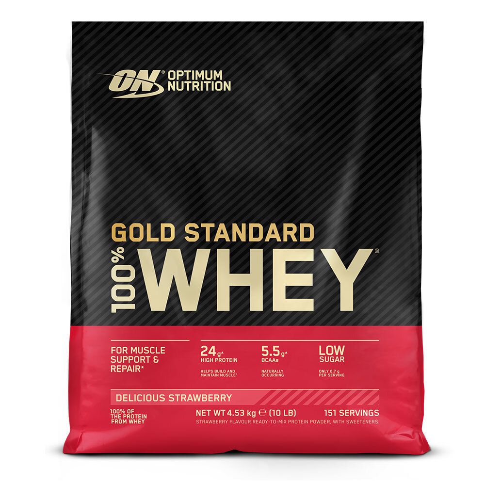 Optimum Nutrition 100% Whey Gold Standard Delicious Strawberry