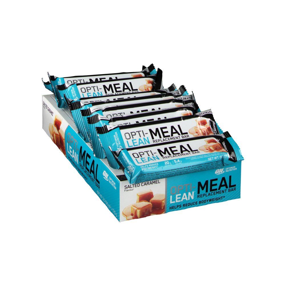 Optimum Nutrition Opti-Lean Meal Replacement, Salted Caramel, Riegel