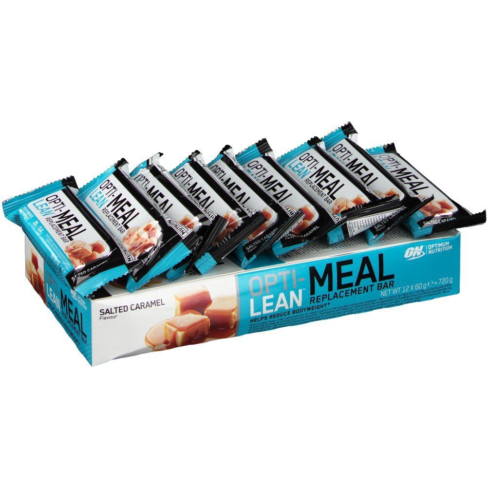Optimum Nutrition Opti-Lean Meal Replacement, Salted Caramel, Riegel
