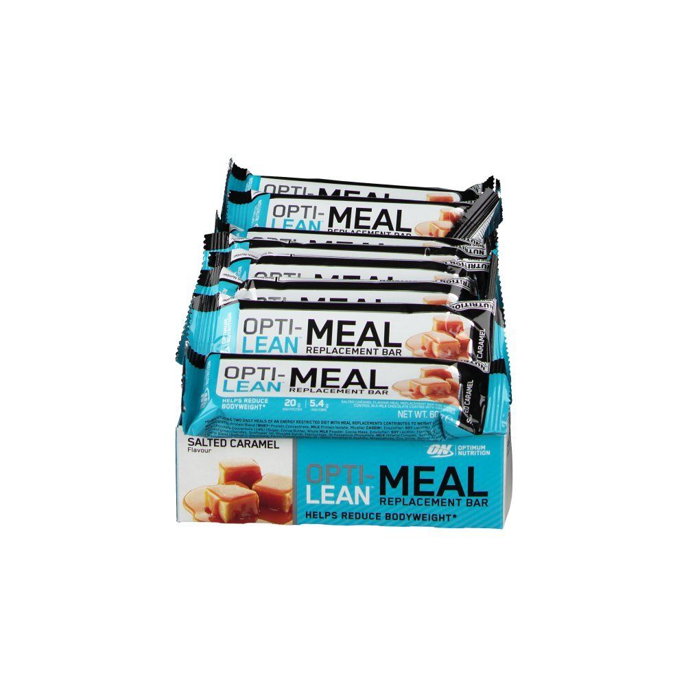 Optimum Nutrition Opti-Lean Meal Replacement, Salted Caramel, Riegel