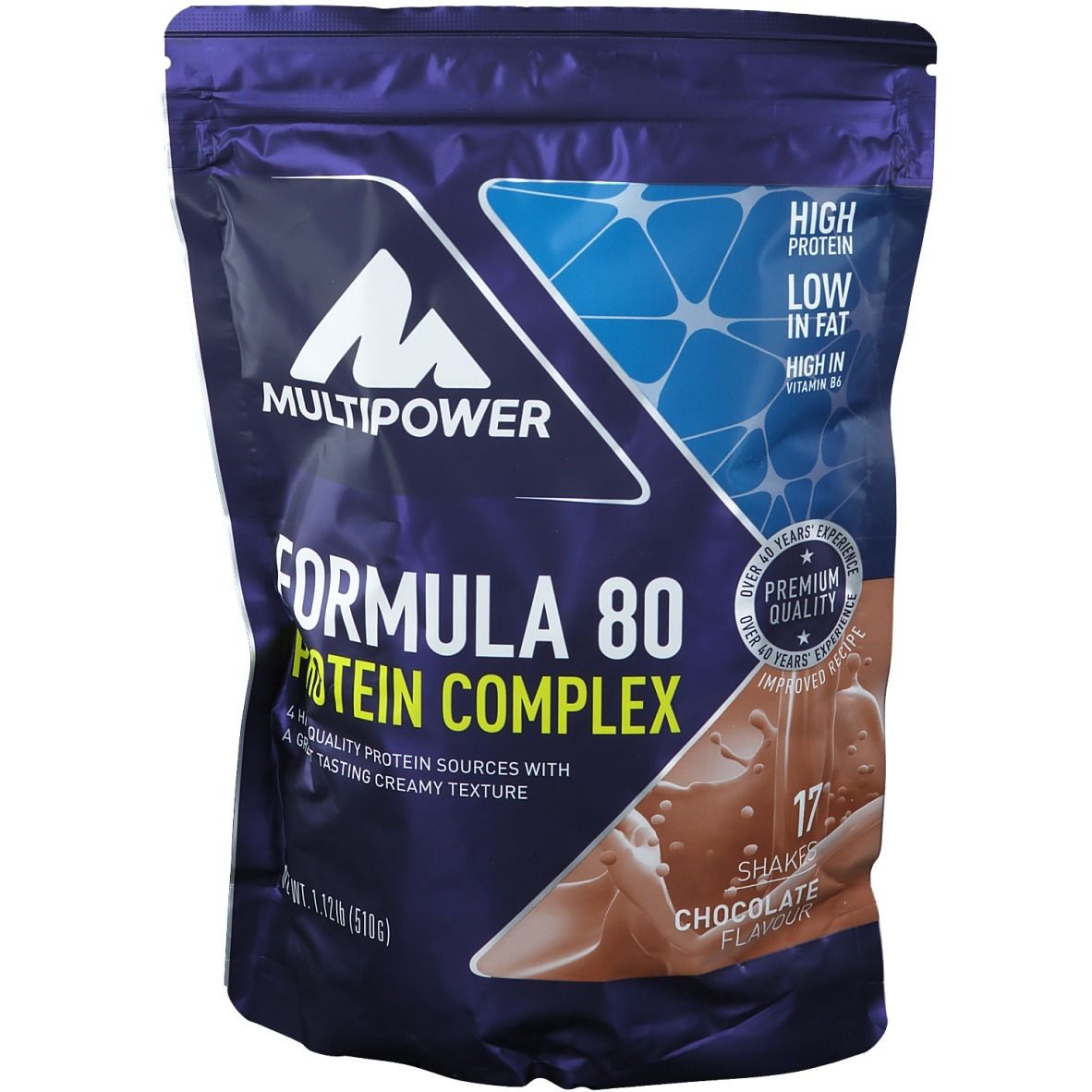 Multipower Formula 80 Protein Complex Schokolade