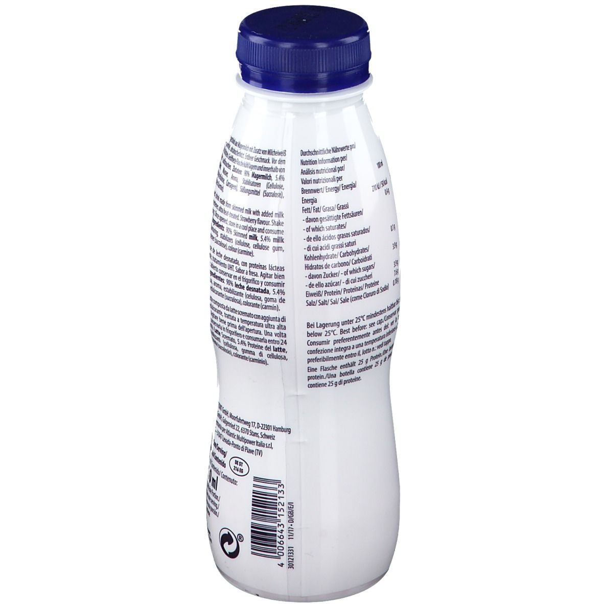 Multipower Protein Shake, Erdbeere
