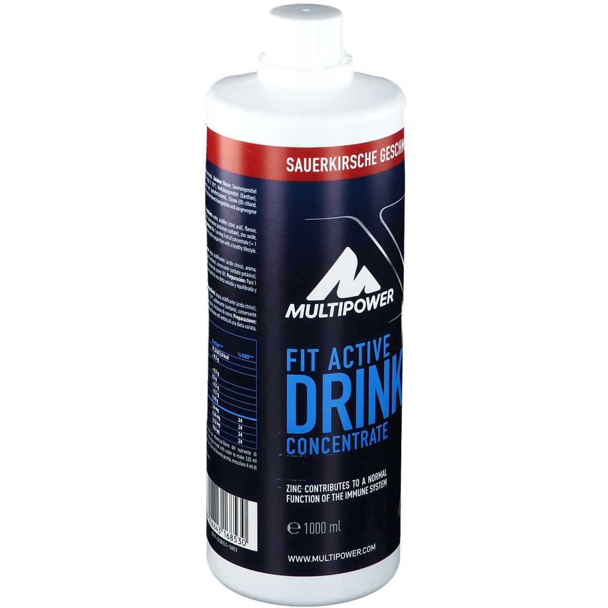 Multipower Fit Active Drink Concentrate, Sauerkirsche