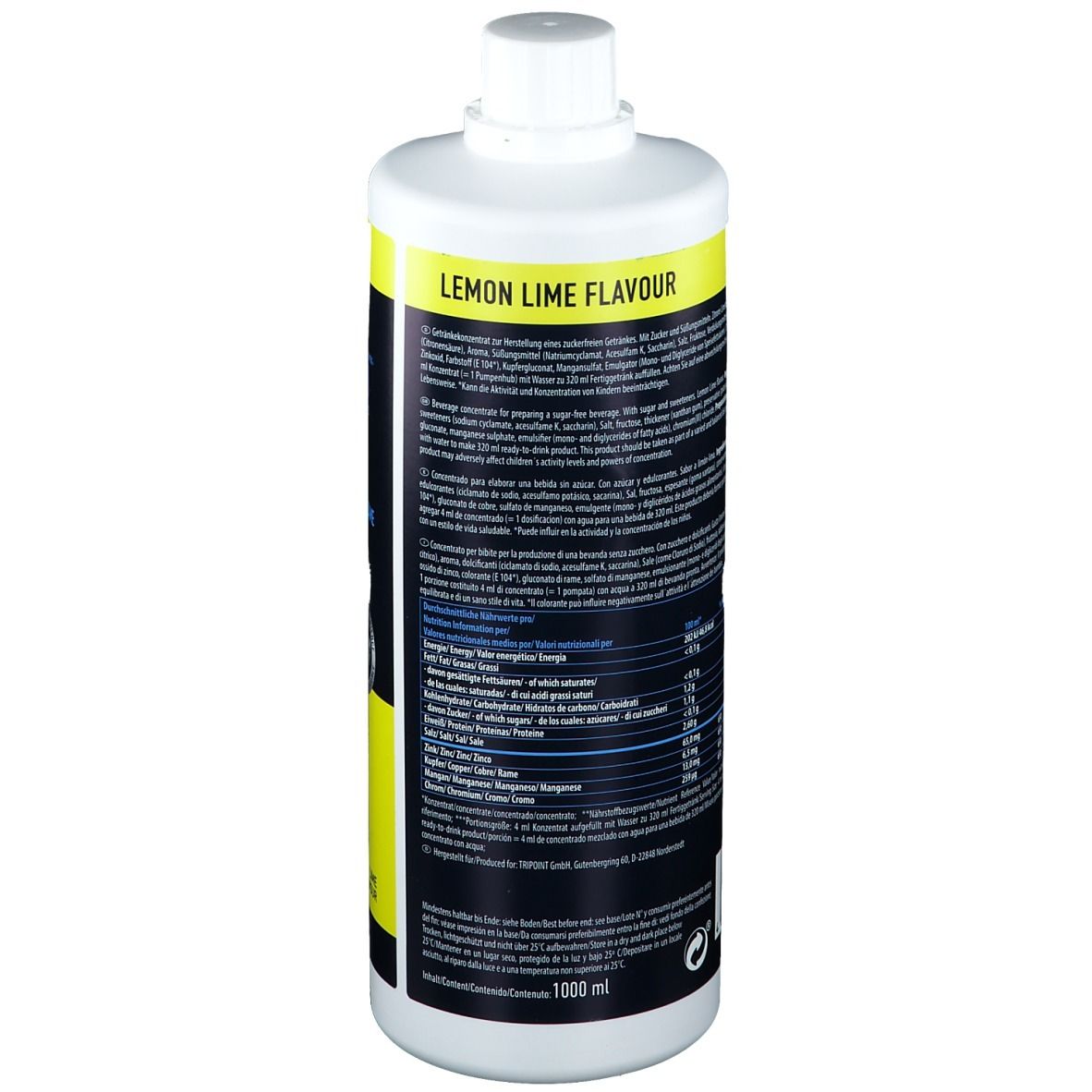Multipower Fit Active Drink Concentrate, Limette-Zitrone