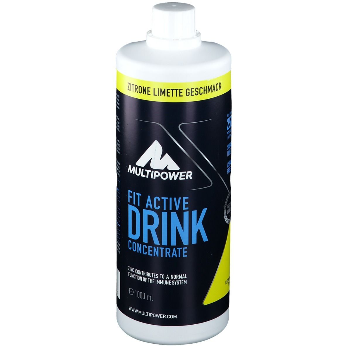 Multipower Fit Active Drink Concentrate, Limette-Zitrone